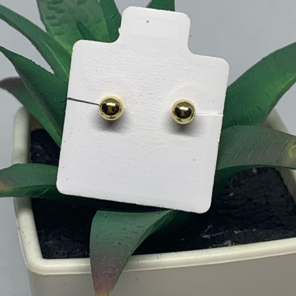 💥SALE💥 14k Gold Cross Earrings ♥️✨ - Picture 4 of 5